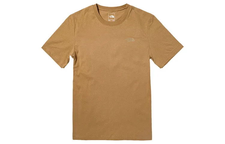 THE NORTH FACE Quick Dry T Shirts Men's Brown