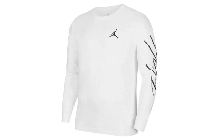 Jordan Set-in Sleeve T-Shirt Men's White