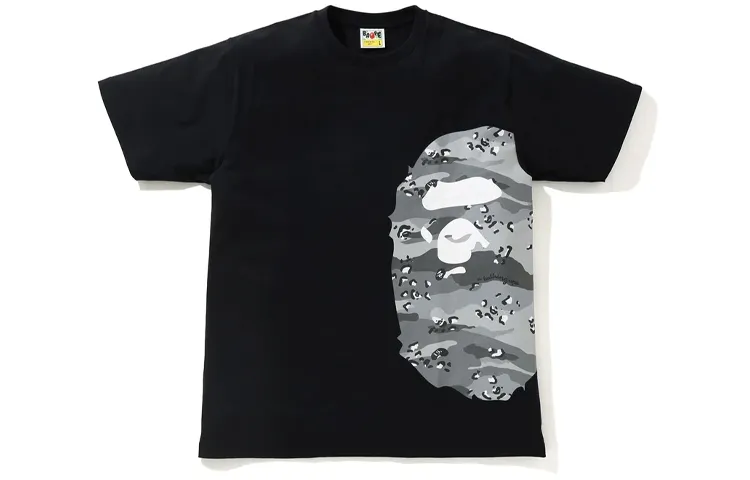 Bape Desert Camo Side Big Ape Head Tee
