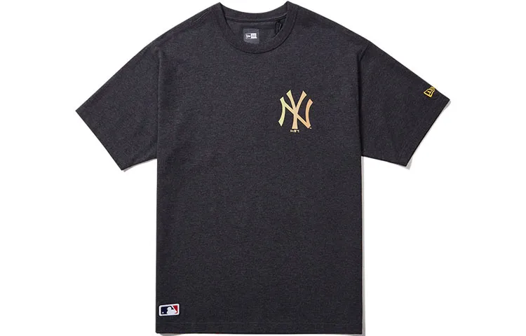 New Era T Shirt Unisex Graphite Gray