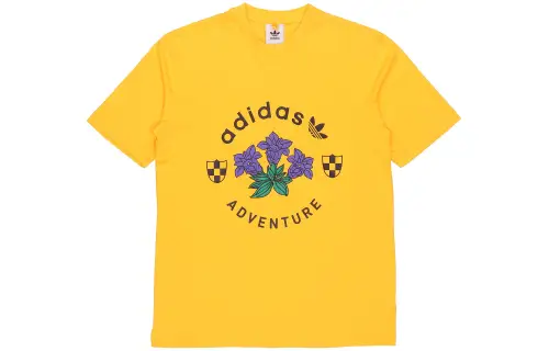 Adidas Originals Adventure T Shirt Men's Sunlight Yellow