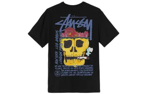 Stussy T Shirts Unisex Crew Neck Moderate Straight Fit