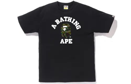 Bape 1st Camo College Tee