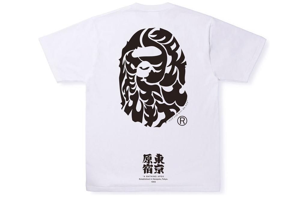 Bape Japan Culture Kanji Ape Head Tee