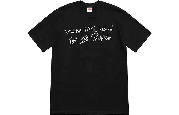 Supreme Buju Banton Wake The World Tee