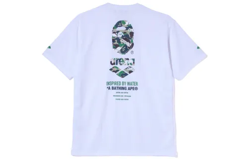 A BATHING APE X Arena T Shirts Men's Crew Neck Moderate Straight Fit