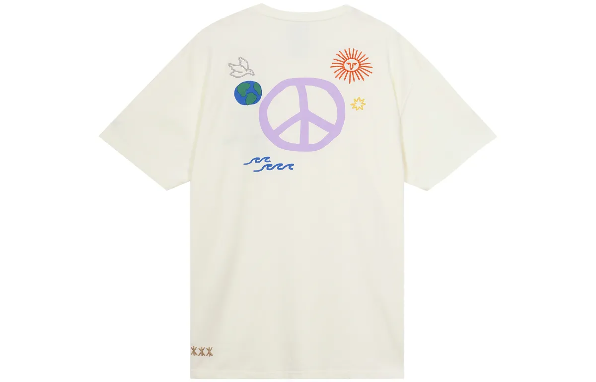 New Era T-Shirts Unisex White Crew Neck Moderate Straight Fit