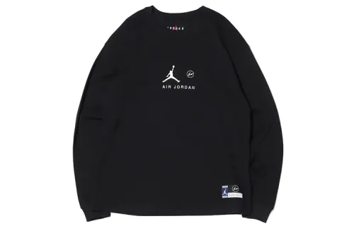 Jordan x Fragment Design T Shirt Asia Version Men's Black