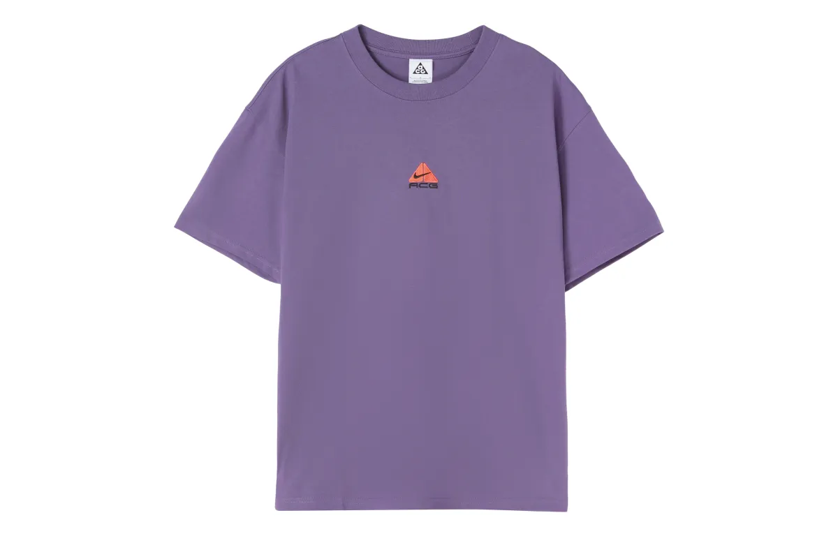 Nike ACG Drop Shoulder Sleeve T-Shirt Men's Purple