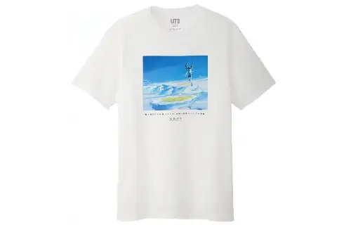 UNIQLO x Shinkai Film Ut T Shirt Unisex White