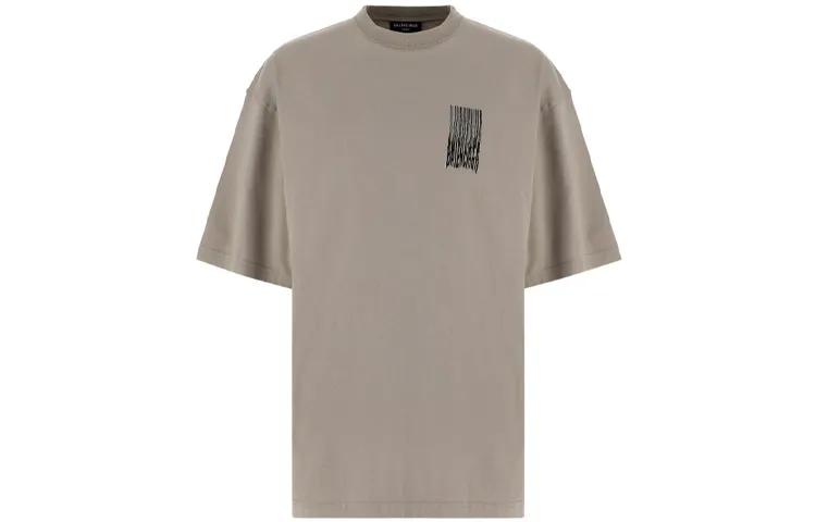 Balenciaga Wide Fit Barcode T Shirt