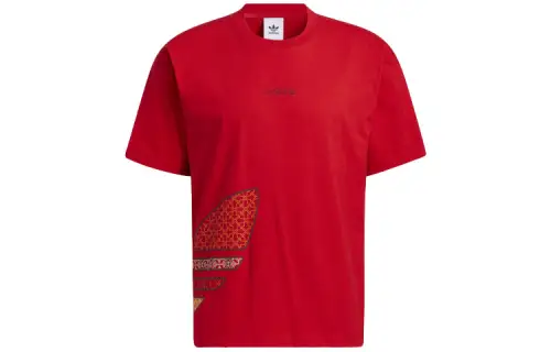 Adidas Originals T Shirt Unisex Red