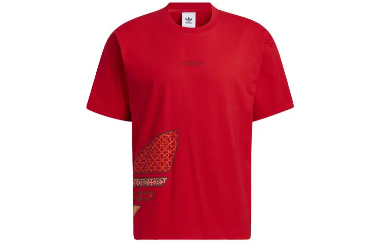 Adidas Originals T Shirt Unisex Red