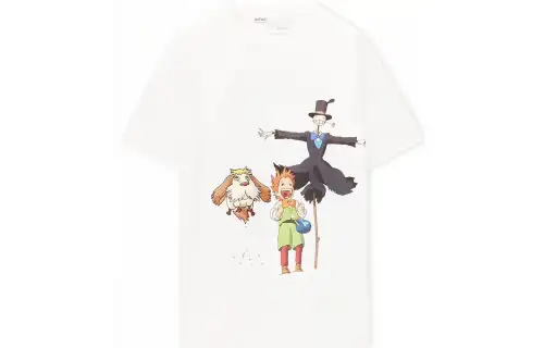 LOEWE x HAERDEYIDONGCHENGBAO,LIANMINGKUAN SS23 T Shirt Unisex White