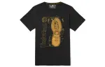 Timberland T Shirts Men's Black Crew Neck Moderate Straight Fit