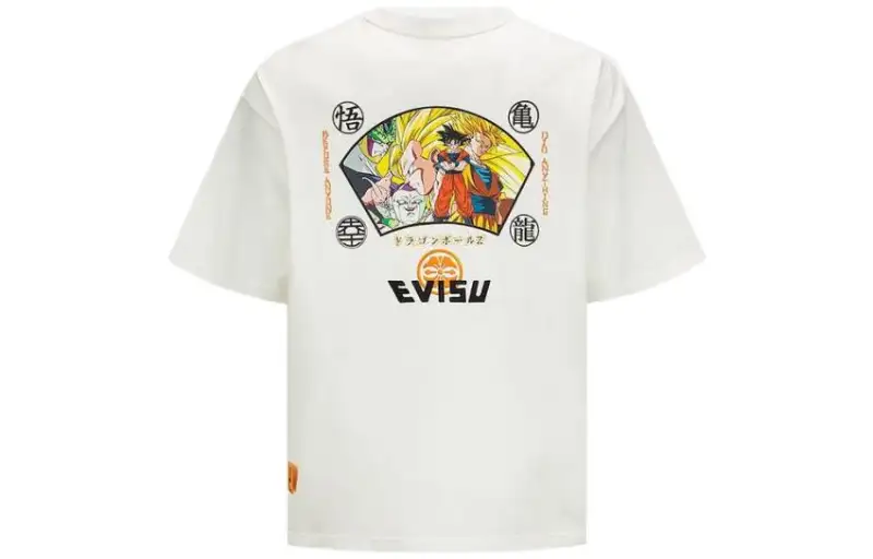 EVISU X Dragon Ball Z T Shirt Men's White
