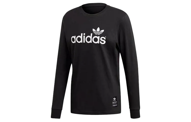 Adidas T Shirts Men's Black Crew Neck Moderate Straight Fit