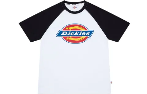 Dickies T-Shirts Men's Black Crew Neck Moderate