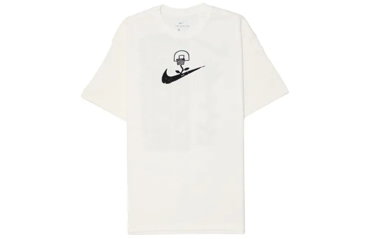 Nike T Shirt US Version Men's Ecru