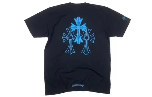 Chrome Hearts Triple Cross Logo S/S T Shirt
