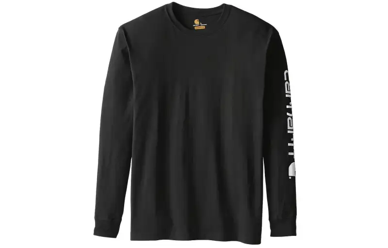 Carhartt K231 Workwear Shirt T Shirt Men's Black
