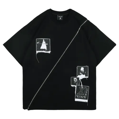 XINYINSU T Shirts Unisex Crew Neck Moderate Straight Fit