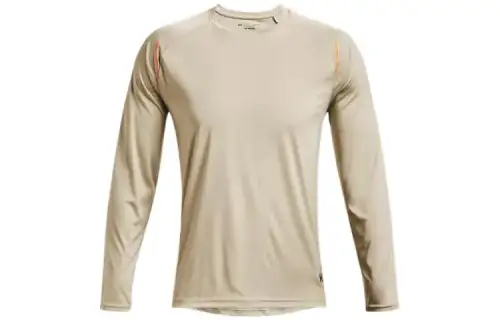 Under Armour Rain T Shirt Men's Khaki Gray