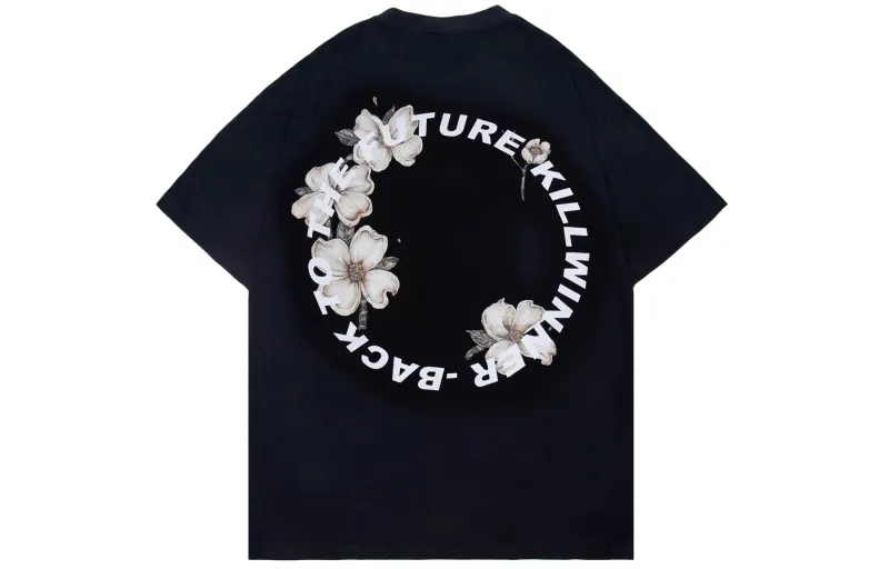 KILLWINNER T Shirts Unisex Crew Neck Moderate Straight Fit