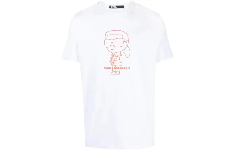 KARL LAGERFELD / Karl Lagerfeld Jeans T Shirt Men's White