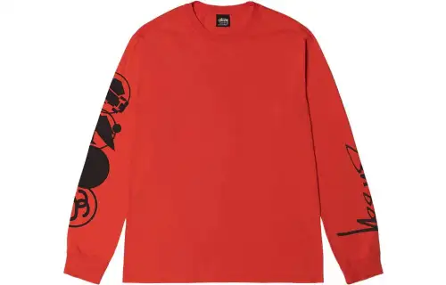 Stussy pigment dyed long-sleeved T-shirt