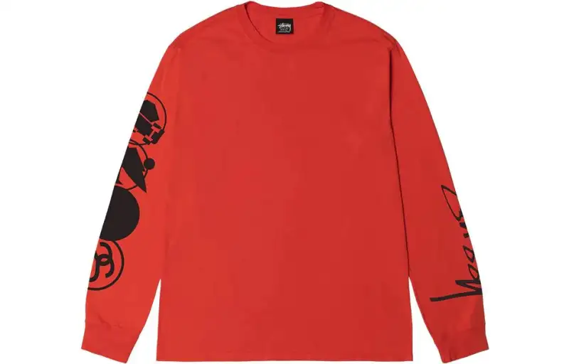 Stussy pigment dyed long-sleeved T-shirt