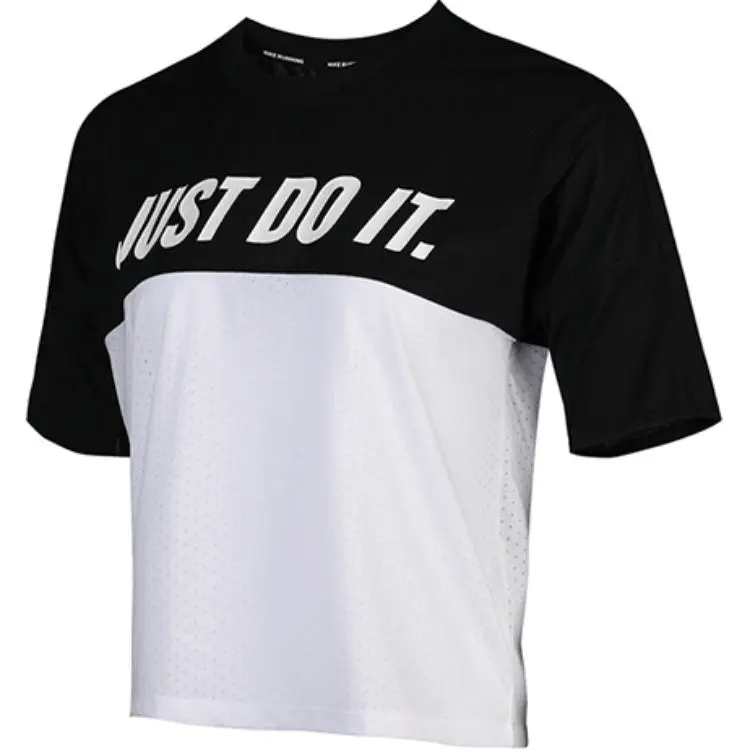 Nike Drop Shoulder Sleeve T Shirt Women's Black