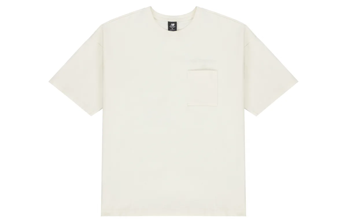 New Balance T Shirt Unisex Ivory White