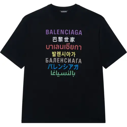 Balenciaga Languages Medium Fit T shirt