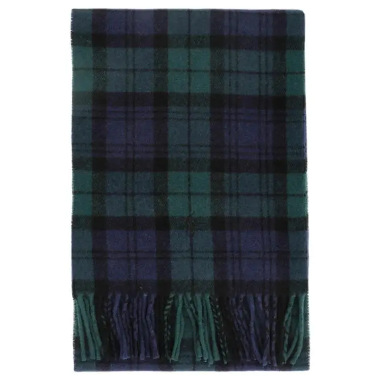 Polo Ralph Lauren Original Design Wool, Recycled Fiber Knit Scarves Men's Blue