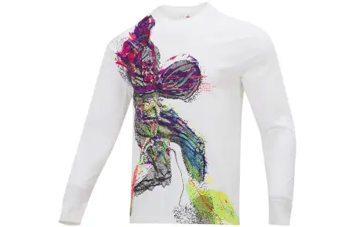 Jordan 23 T Shirts Men's White Crew Neck Moderate Straight Fit