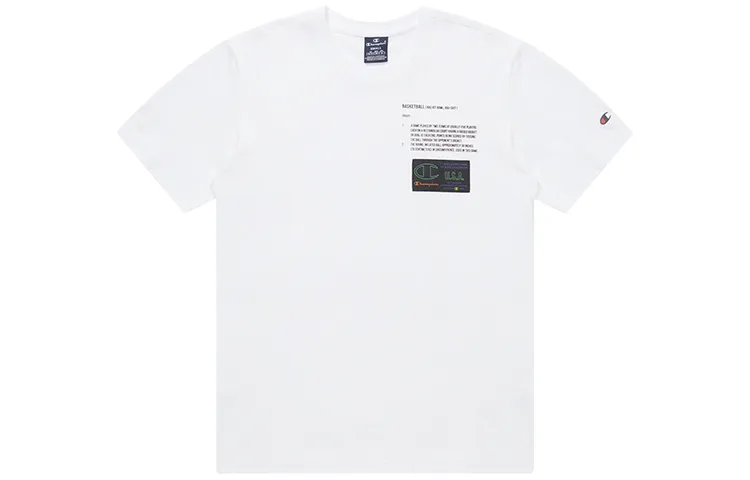 Champion Legacy Collection T Shirts Unisex Crew Neck Moderate Straight Fit