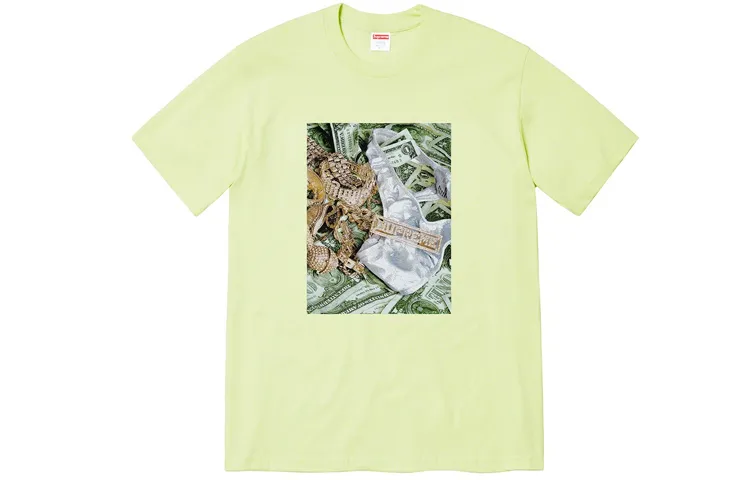 Supreme 2020 Spring Summer T Shirt Unisex Mint Green