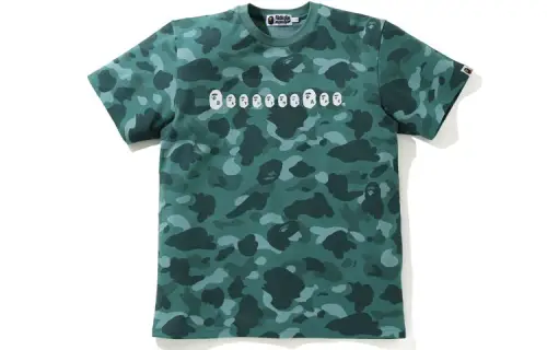 Bape Color Camo Ape Head Tee