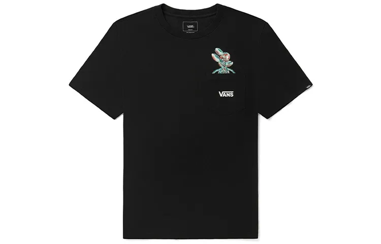 Vans Set-in Sleeve T-Shirt Unisex Black