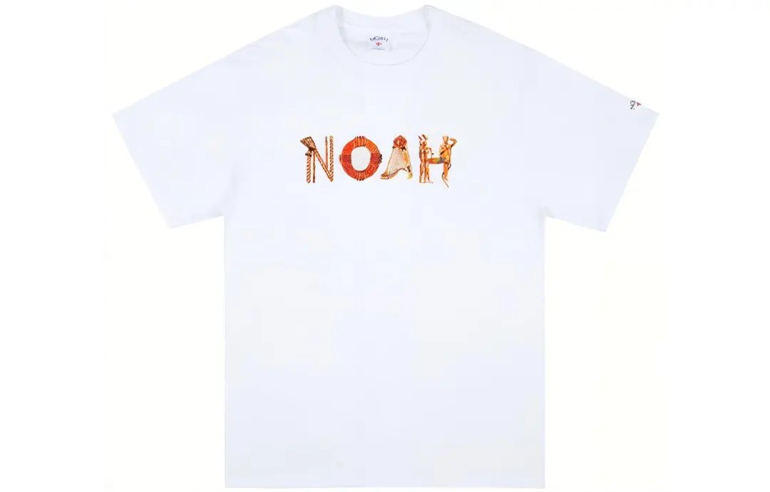 NOAH X Red Earth T Shirts Unisex Crew Neck Moderate Straight Fit