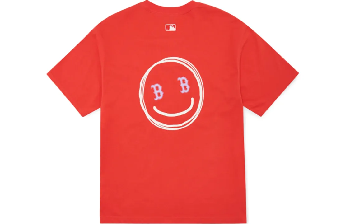 MLB Set-in Sleeve T-Shirt Unisex Red
