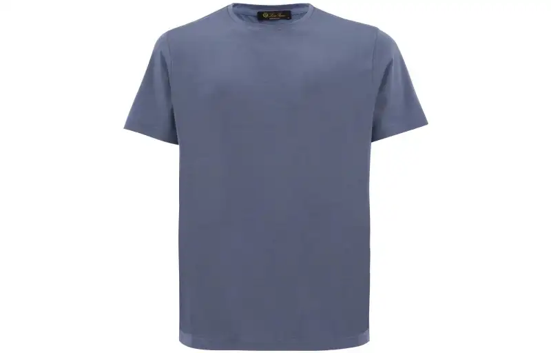 Loro Piana FW22 T Shirt Men's Dusty Blue