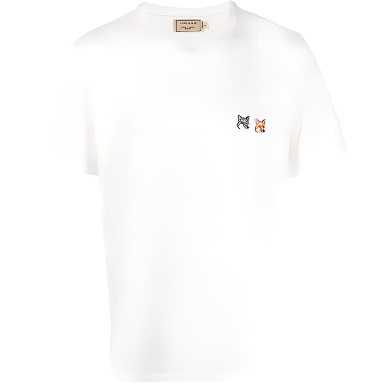 Футболка Maison Kitsune SS22 Logo (белая)