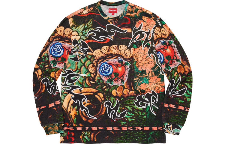 Supreme Sacred Heart Waffle L/S Top