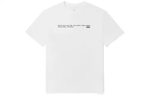 Vans x DAHAHM T Shirt Unisex White