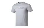 Li Ning Fitness Series T Shirts Men's Coin Gray Crew Neck Moderate Straight Fit
