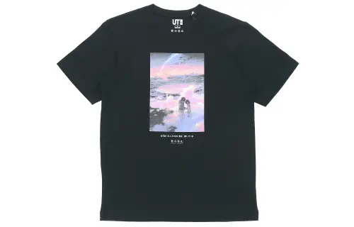 UNIQLO x Shinkai Film T Shirt Unisex Black