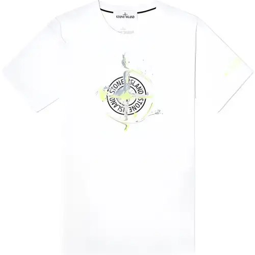 STONE ISLAND T Shirt Men's White