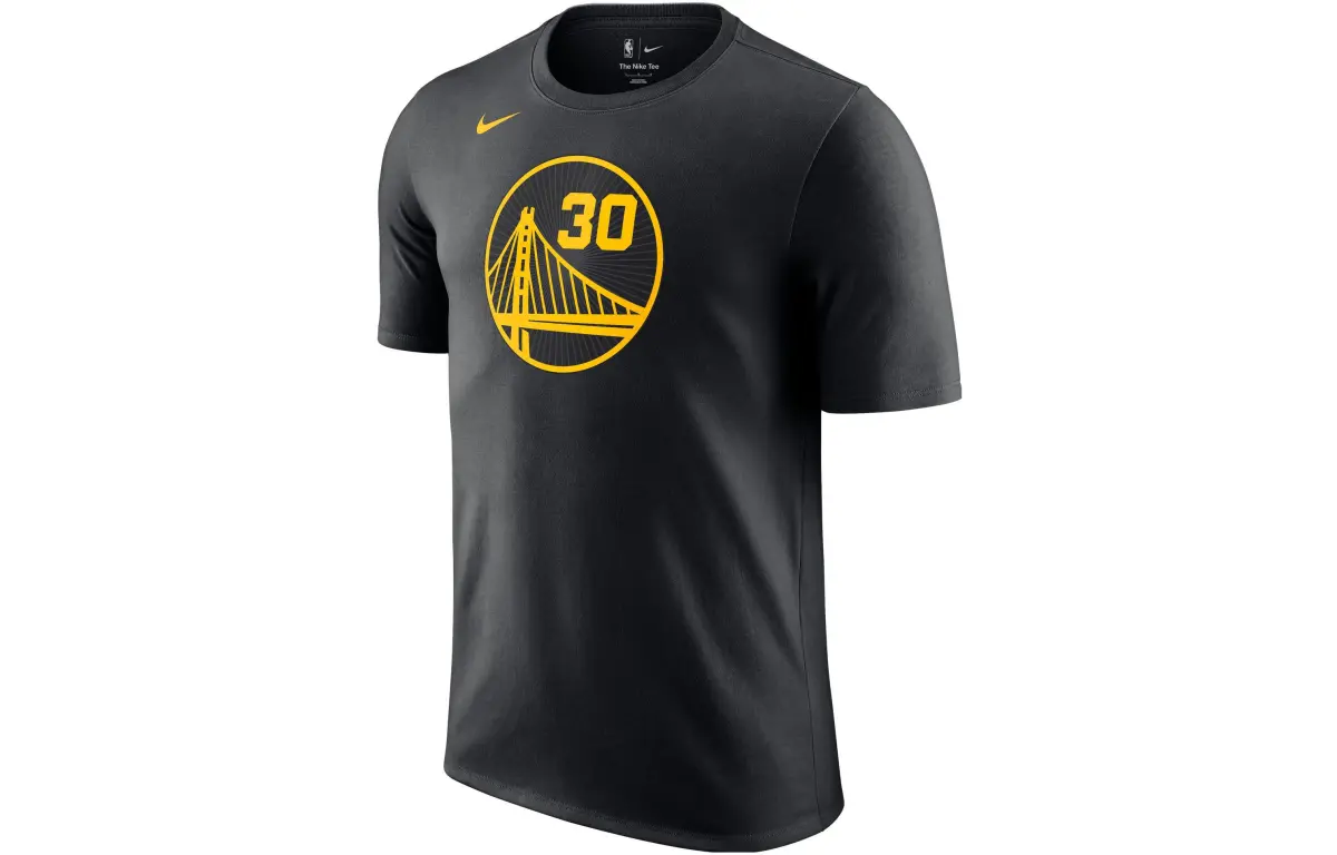 Nike T-Shirts Men's Black Crew Neck Moderate